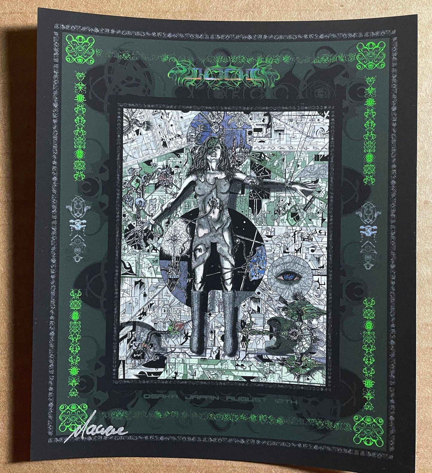 TOOL Osaka Japan 2006 Main Edition Handbill 5"X6"