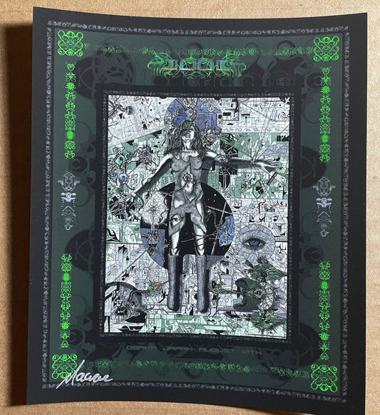 TOOL Osaka Japan 2006 Main Edition Handbill 5"X6"