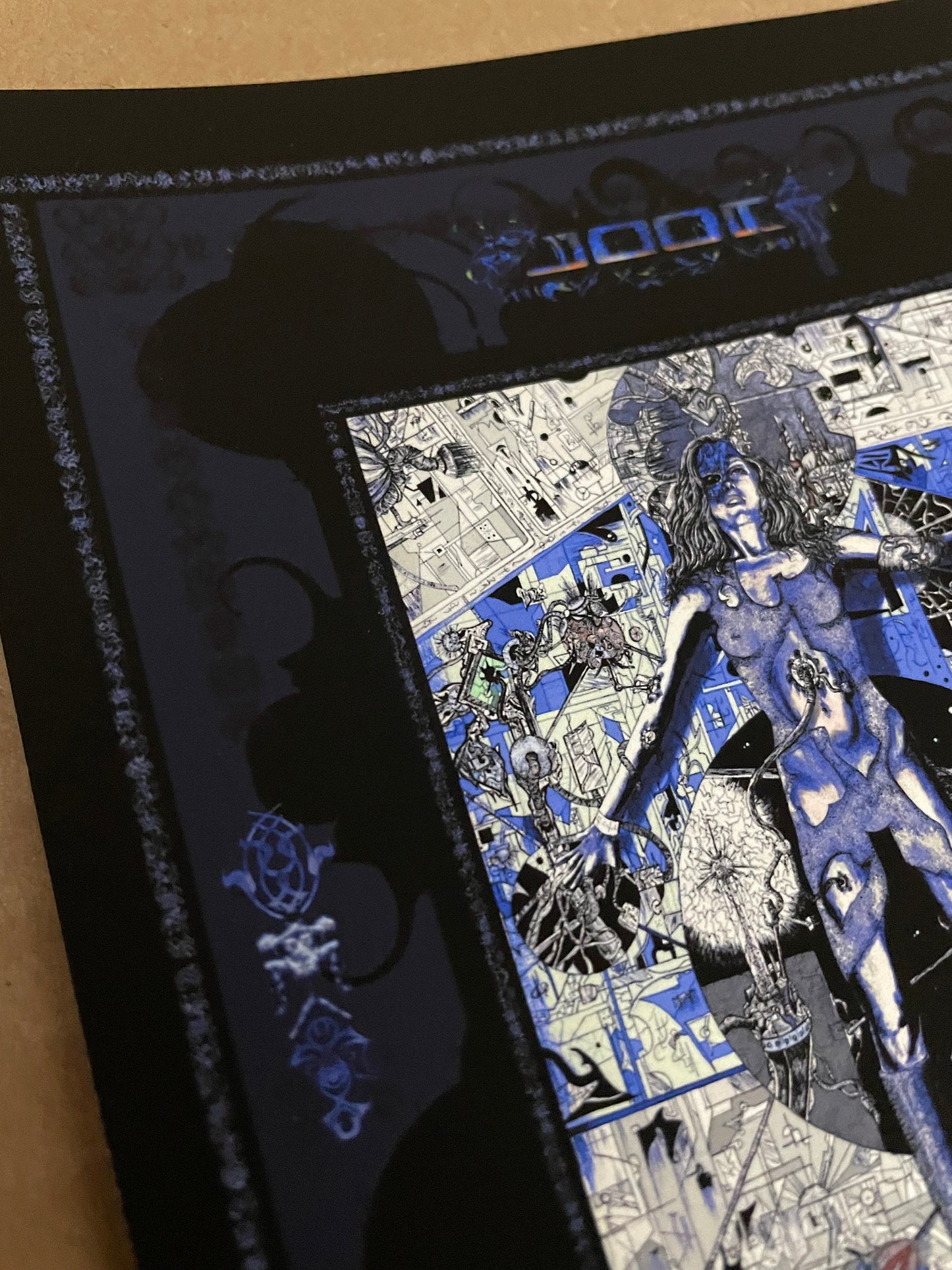 TOOL Osaka Japan 2006 Eon Blue Apocalypse Variant Handbill 5"X6"