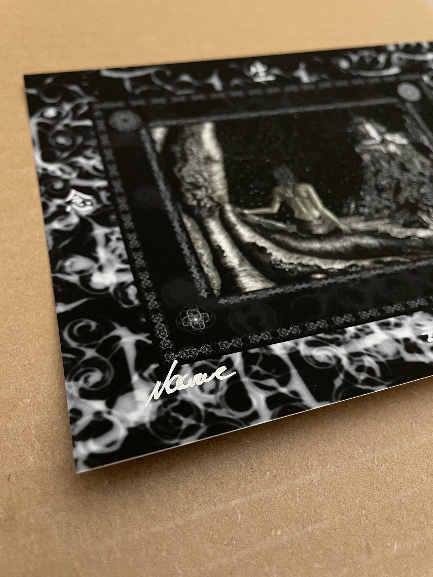 TOOL PNEUMA Song Series Black and White Variant Edition Print Handbill 2020 5."X6.5"