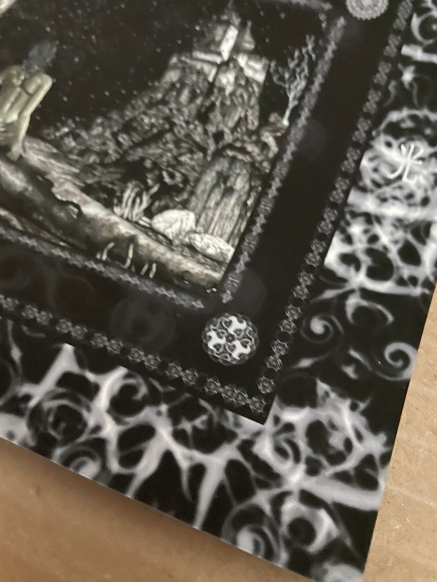 TOOL PNEUMA Song Series Black and White Variant Edition Print Handbill 2020 5."X6.5"