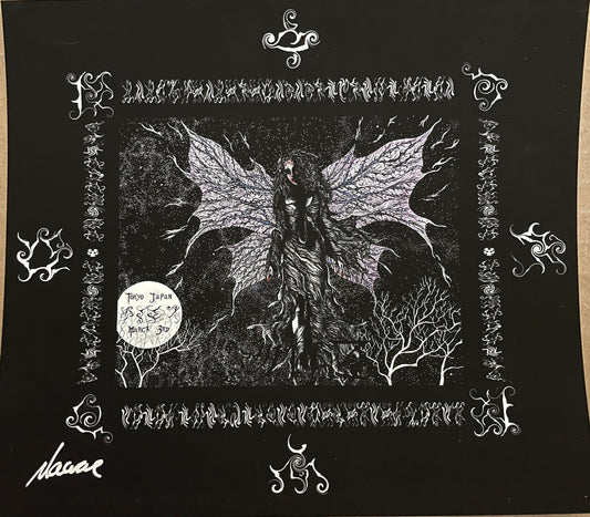 A Perfect Circle Tokyo Japan 2005 2020 "Zombie" Variant Handbill 5"x6"