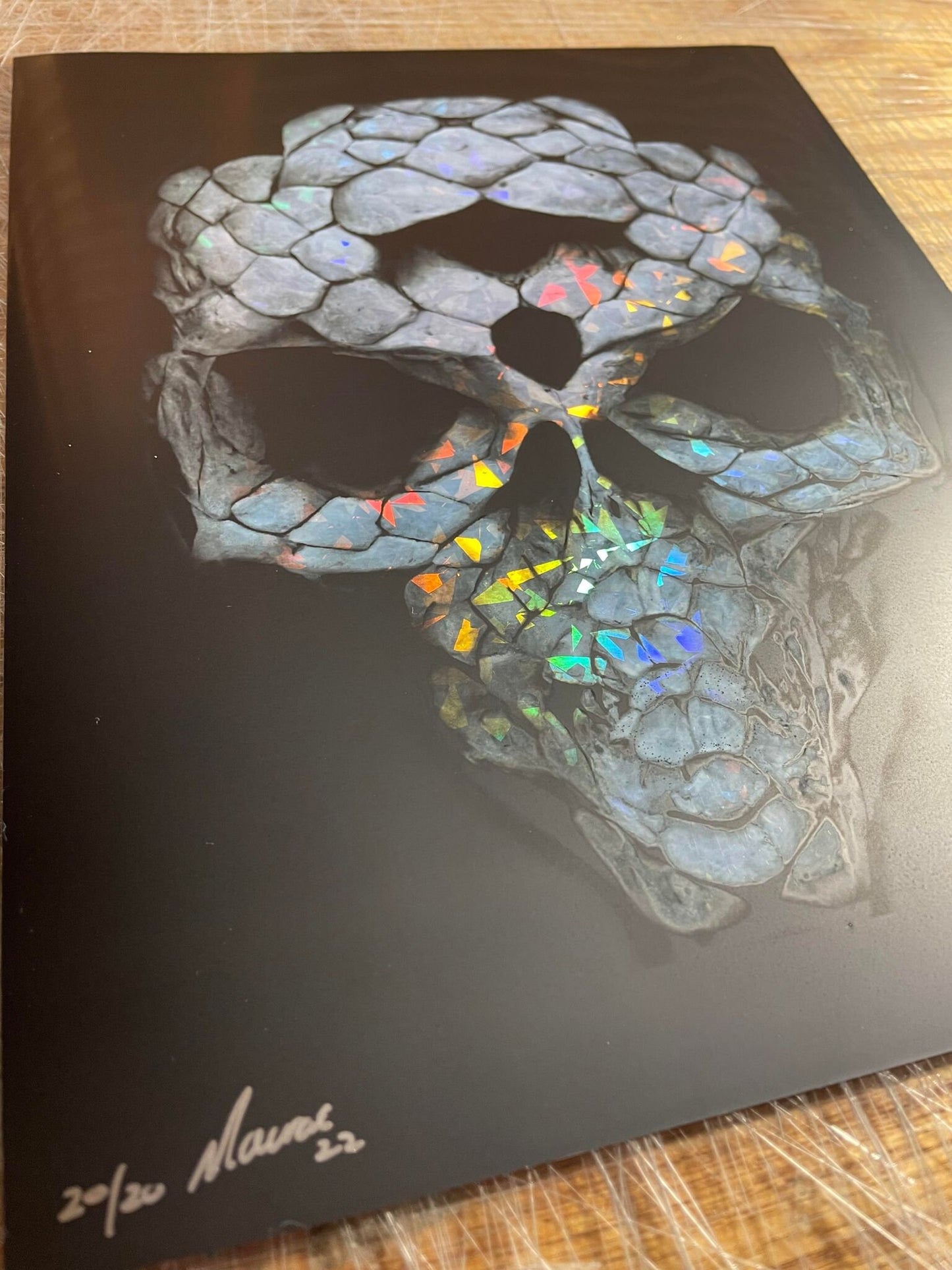 Third Eye Skull Vol II 8x10 Shatter Foil Main Edition AP (Artist Proof)