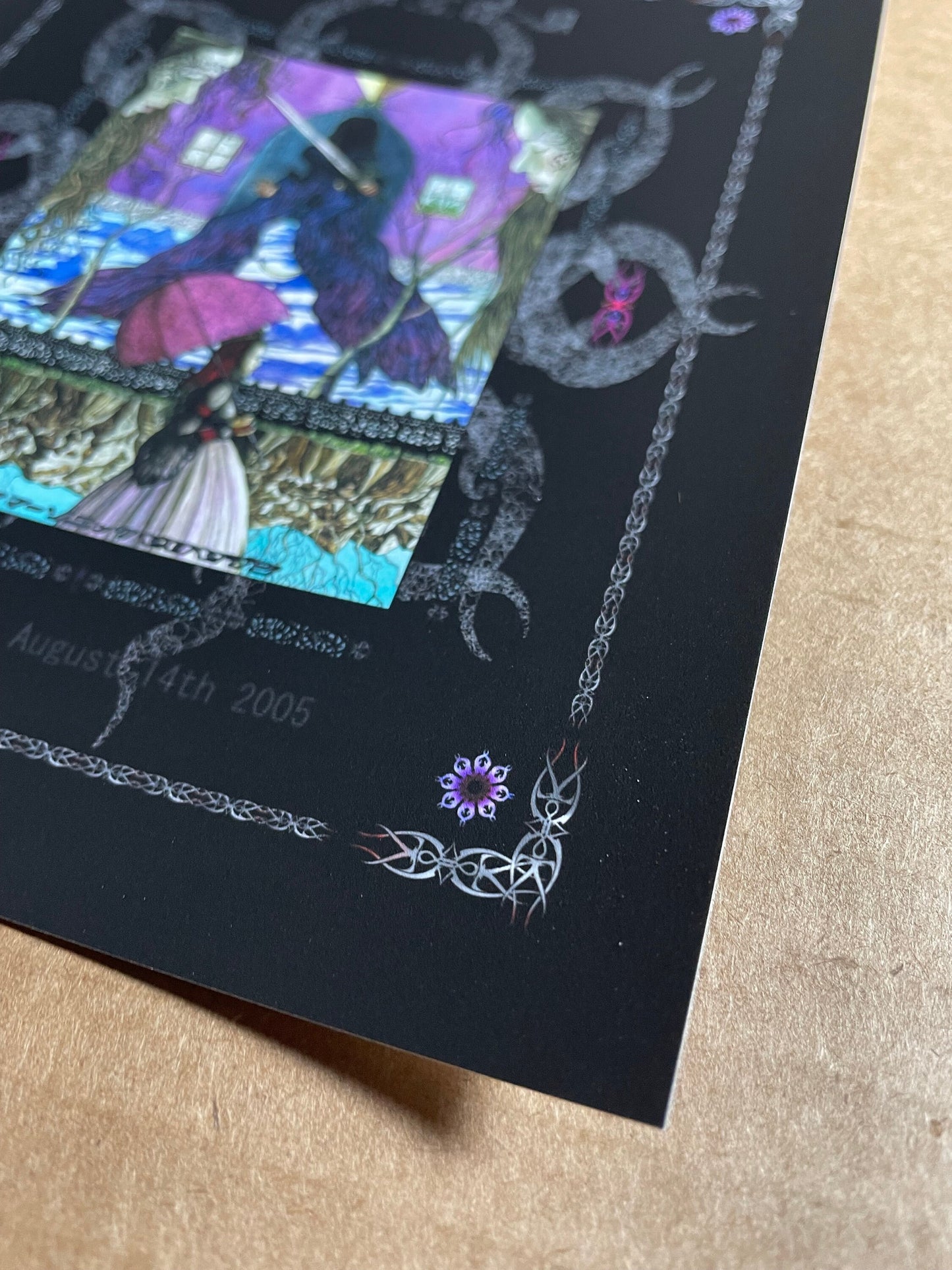 Nine Inch Nails Tokyo 2005 Handbill ~4.5"X6"