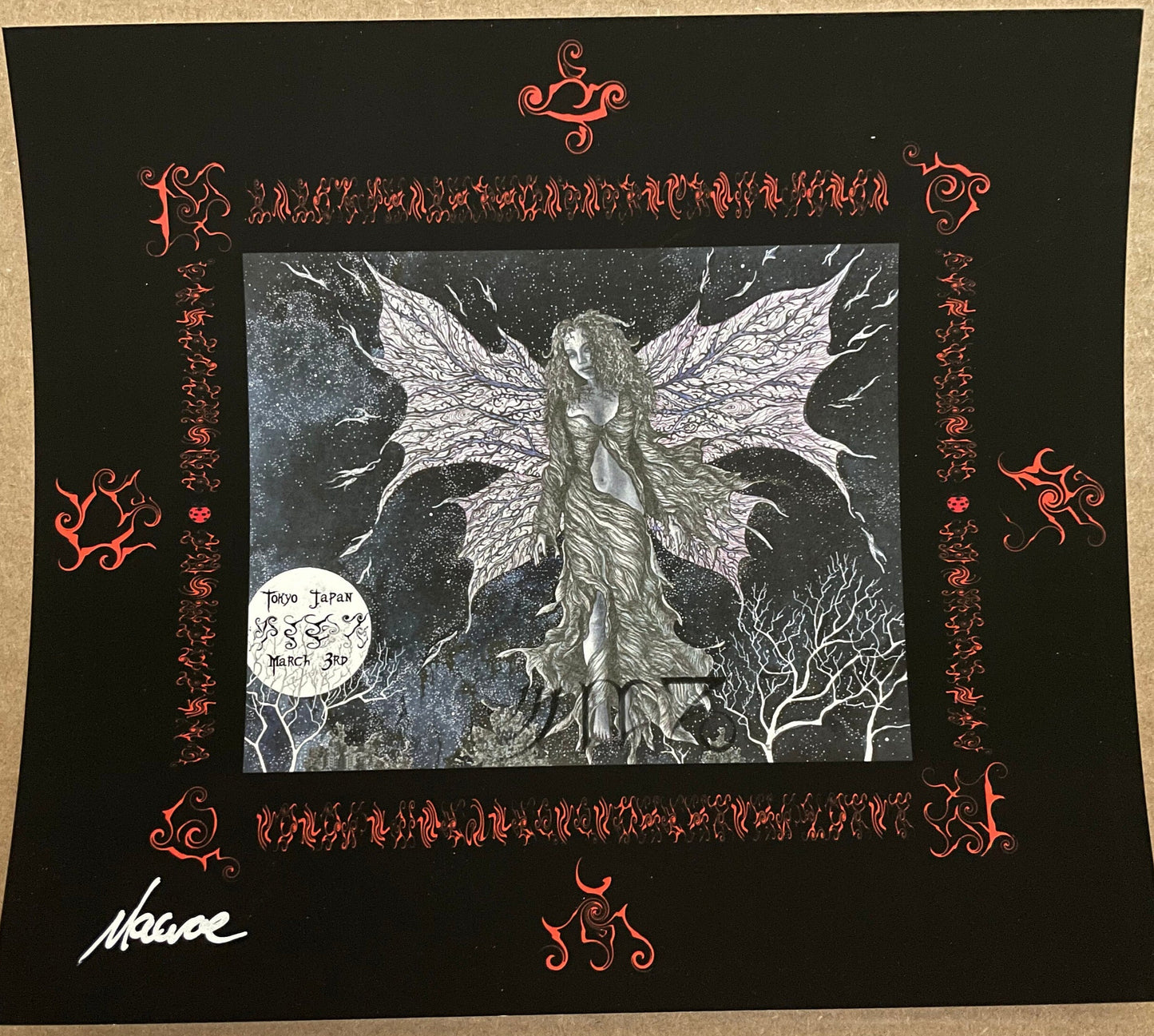 A Perfect Circle Tokyo Japan 2005 original Handbill 5"x6"