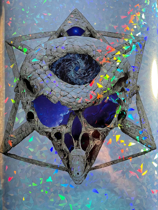 Third Eye Skull Vol IV 8x10 Shatter Foil Main Edition AP (Artist Proof)