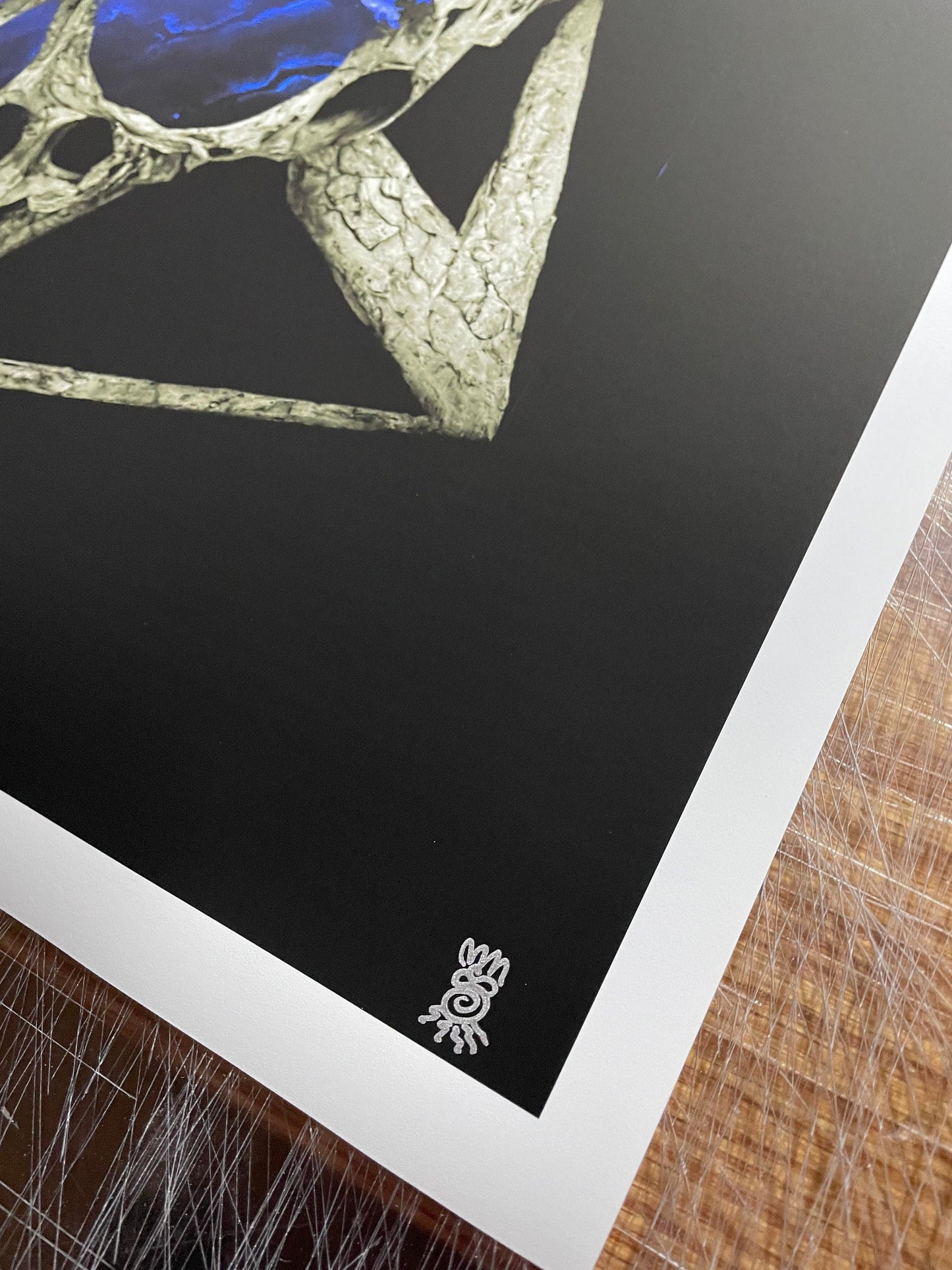 Third Eye Skull Vol IV 17x17 Full Sized Matte Edition AP