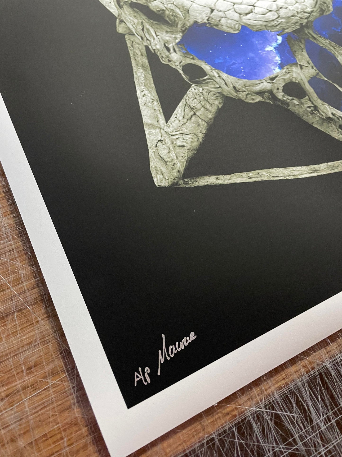 Third Eye Skull Vol IV 17x17 Full Sized Matte Edition AP