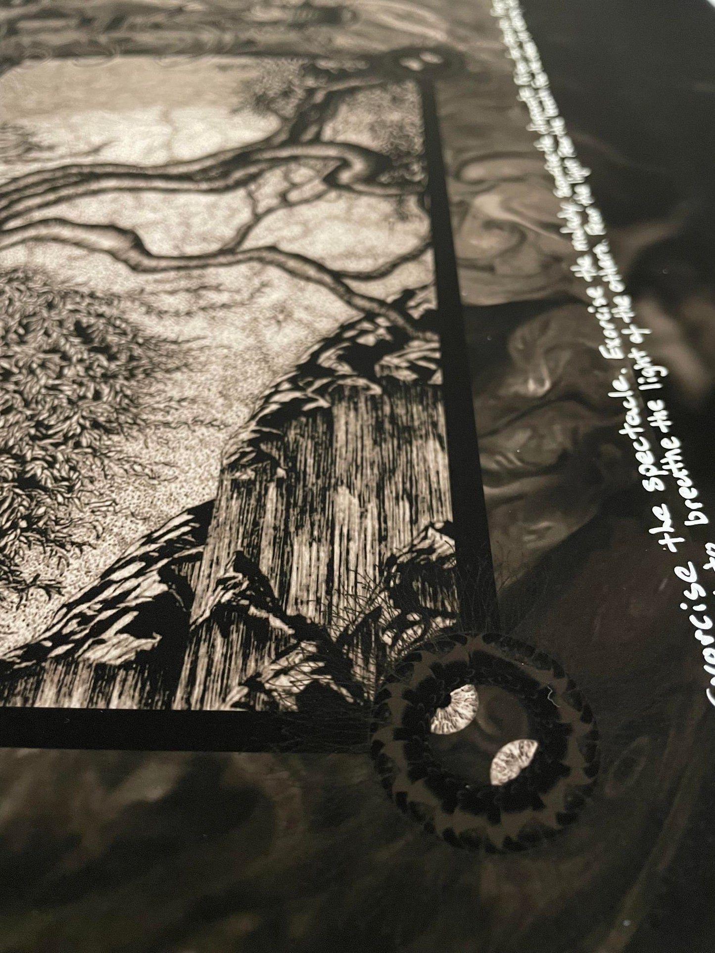 TOOL Fear Inoculum Sepia Variant with Lyric Doodle of the title song