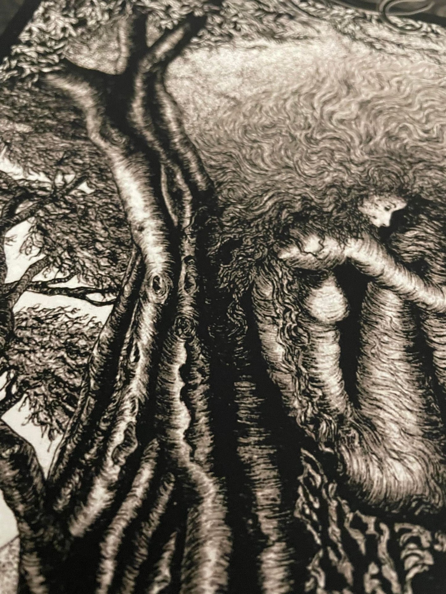TOOL Fear Inoculum Sepia Variant with Lyric Doodle of the title song