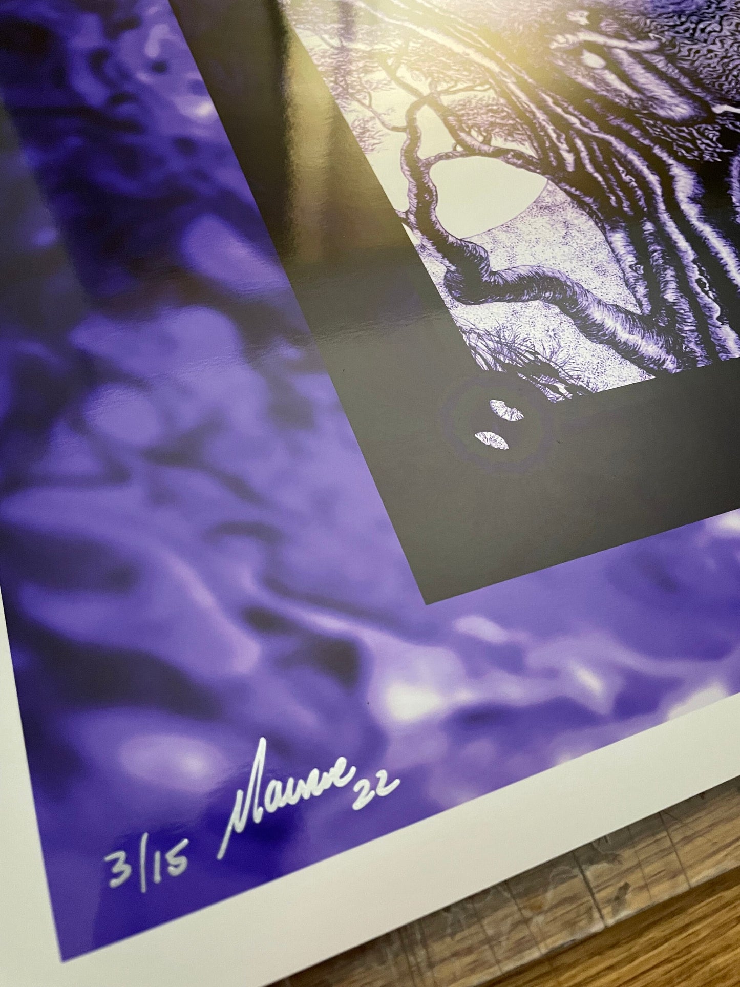 Fear Inoculum Purple Foil Variant #3/15