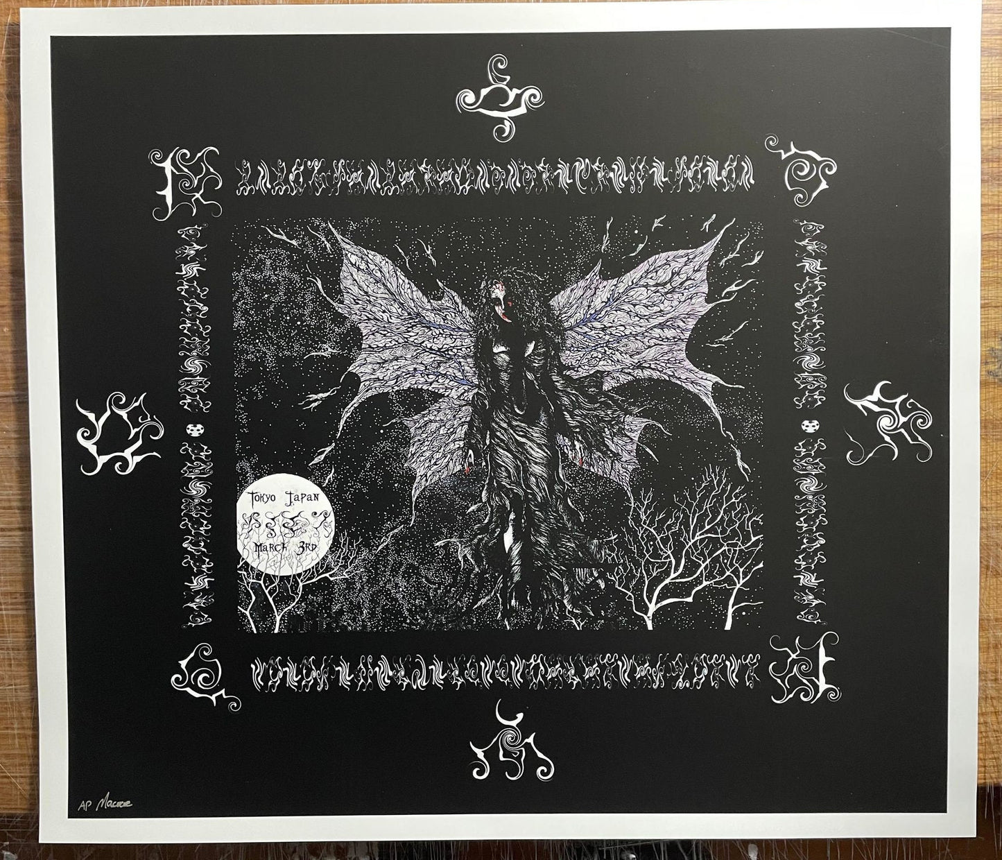 A Perfect Circle Tokyo Japan 2005 ZOMBIE Variant Edition A/P