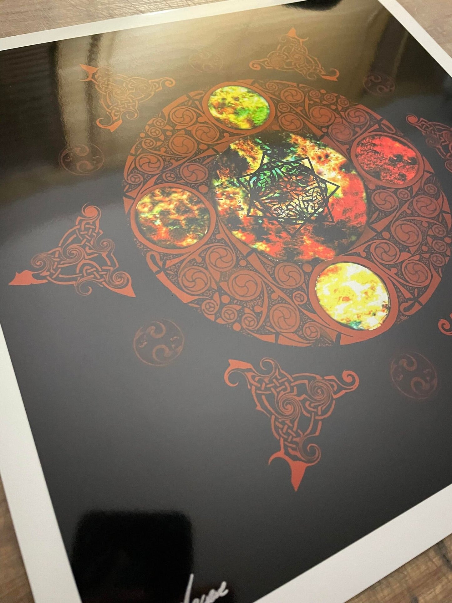 ELEMENTS III Lateralus 12x12 Foil Edition of 50 Released 2021