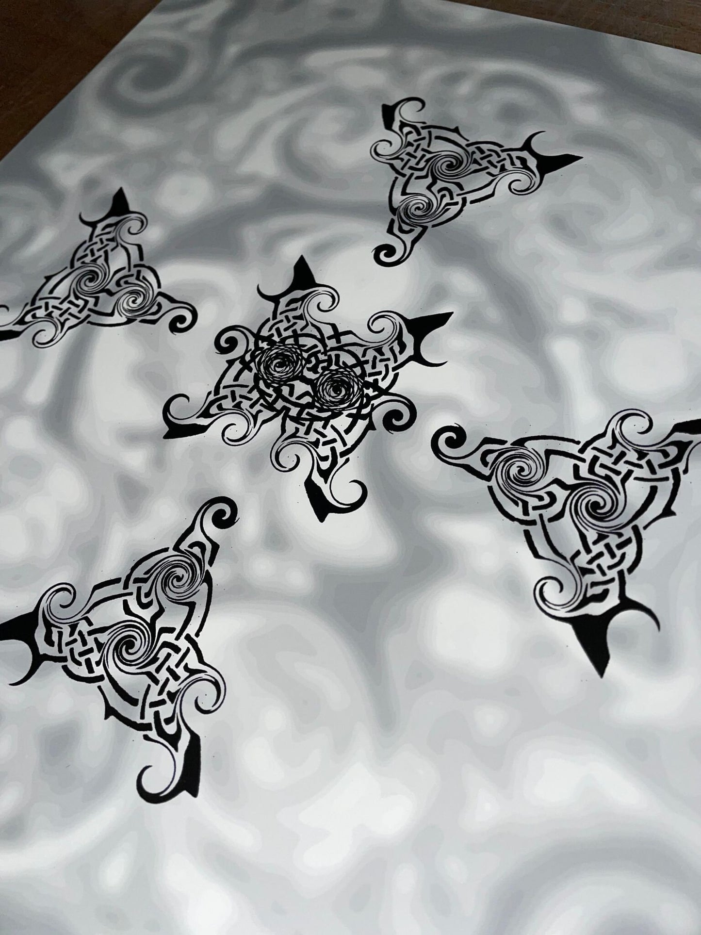 ELEMENTS I Lateralus 12x12 "Negativity" Variant Edition of 20 Released 2021