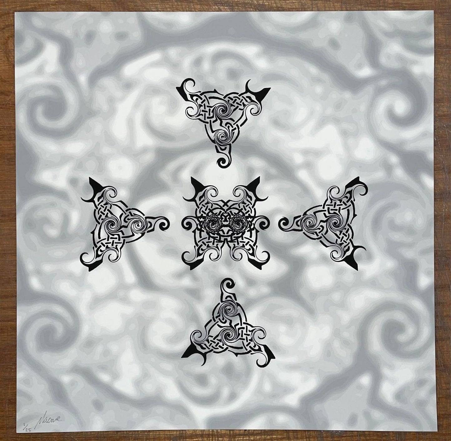 ELEMENTS I Lateralus 12x12 "Negativity" Variant Edition of 20 Released 2021