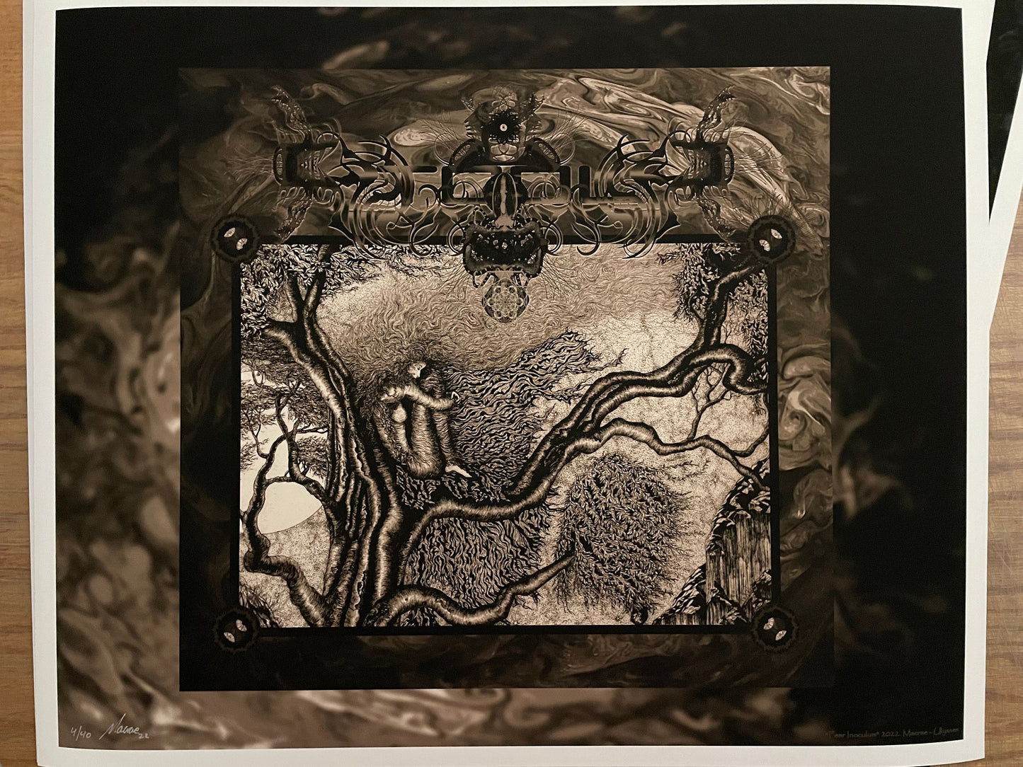 Fear Inoculum Sepia Variant xx/40