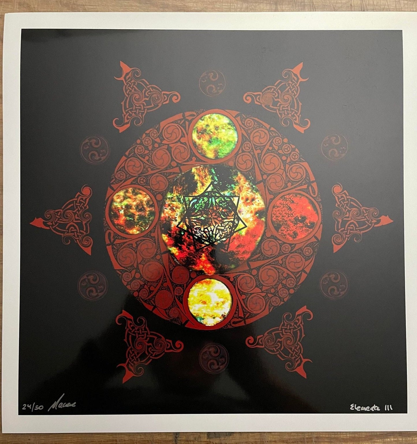 ELEMENTS III Lateralus 12x12 Foil Edition of 50 Released 2021