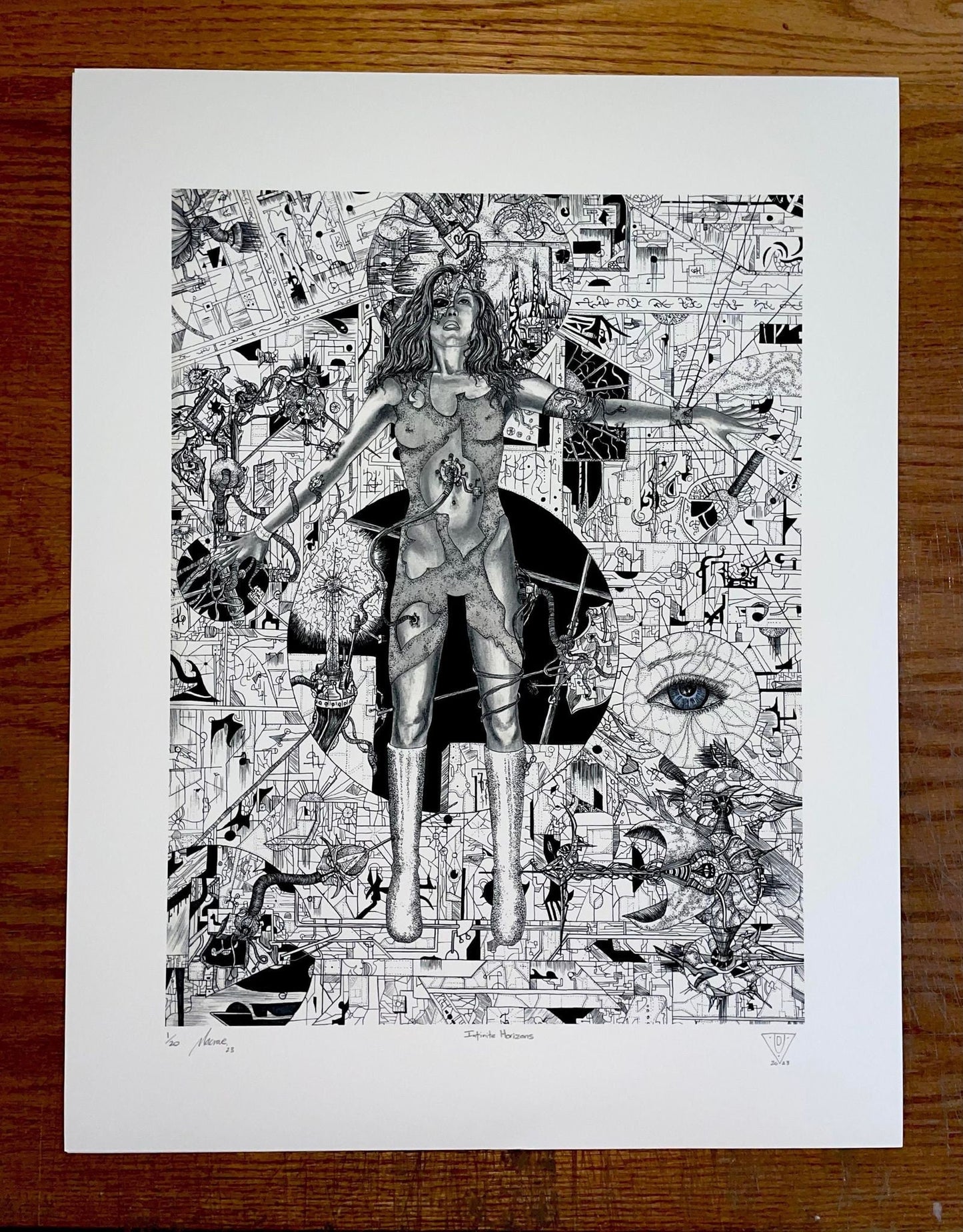 TOOL "Infinite Horizons" Line Art Print