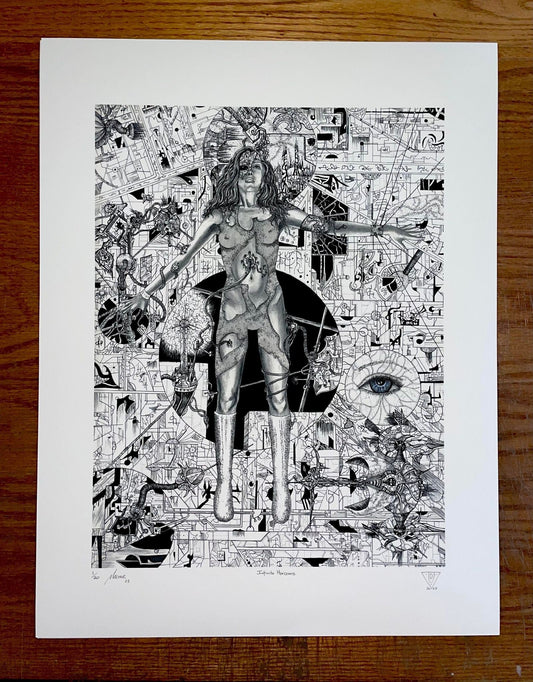 TOOL "Infinite Horizons" Line Art Print