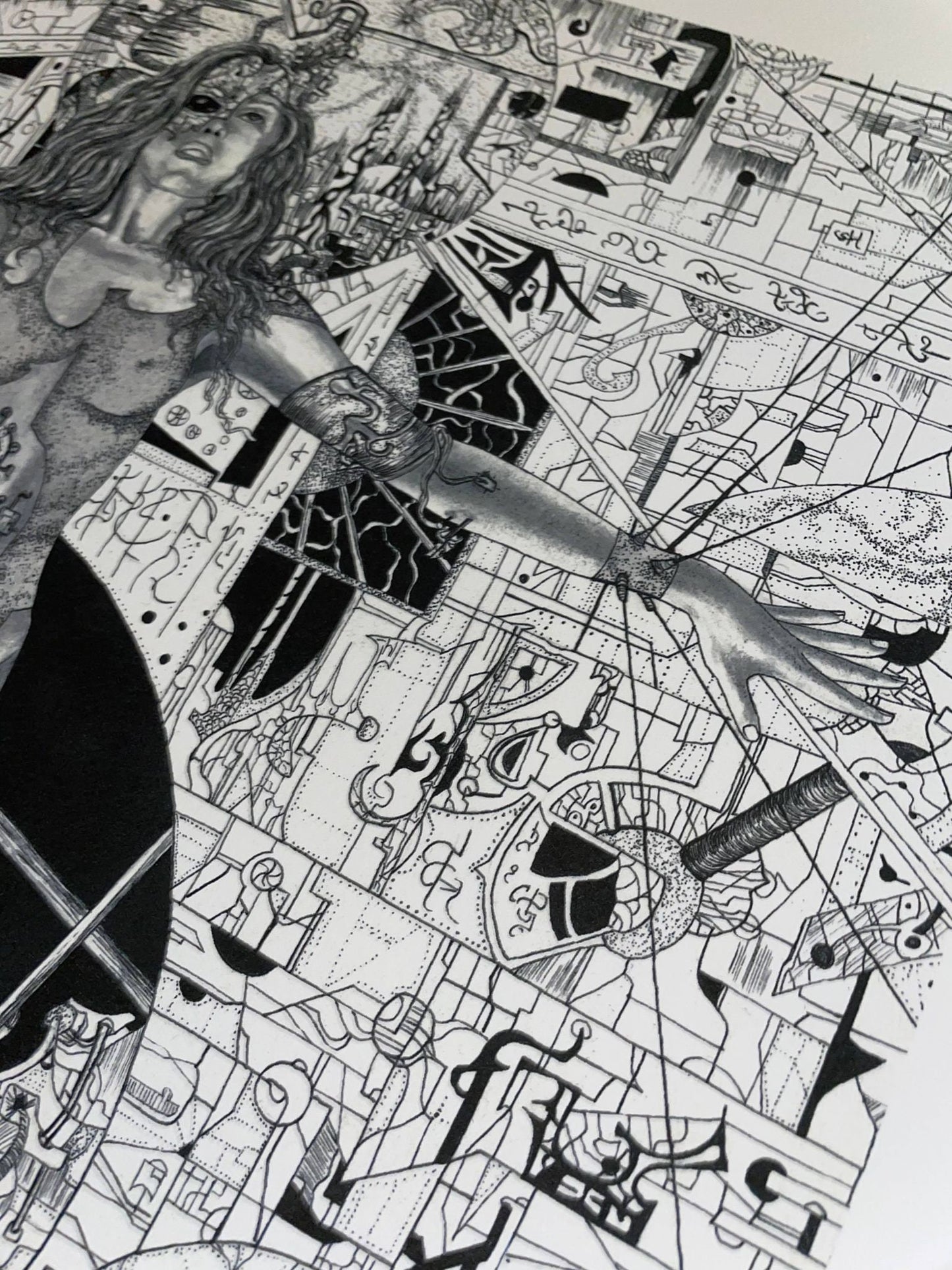 TOOL "Infinite Horizons" Line Art Print