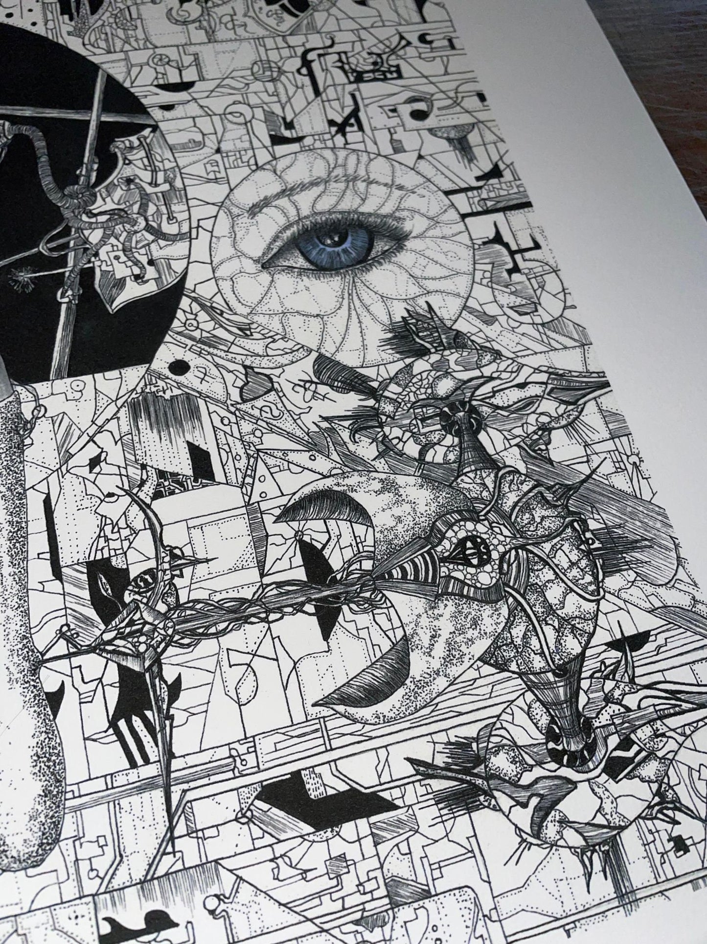 TOOL "Infinite Horizons" Line Art Print