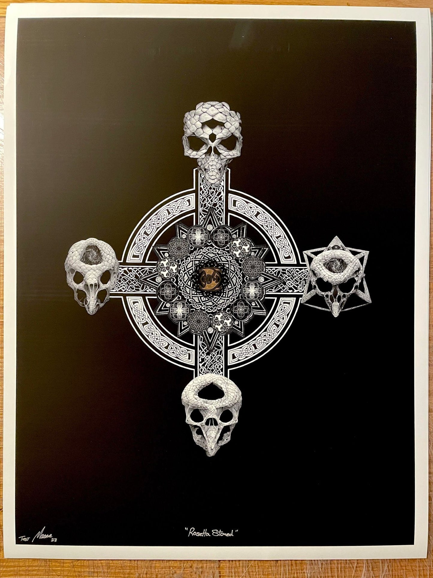 TOOL "Rosetta Stoned" Art Print