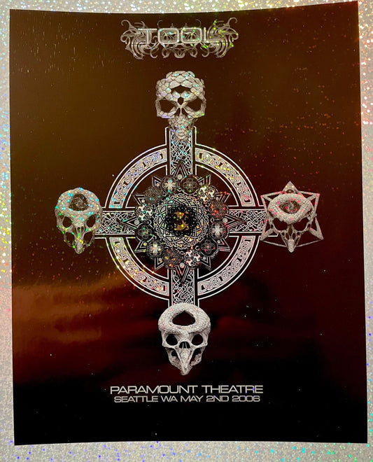 TOOL Paramount Theatre 06 Foil 8x10 Mini