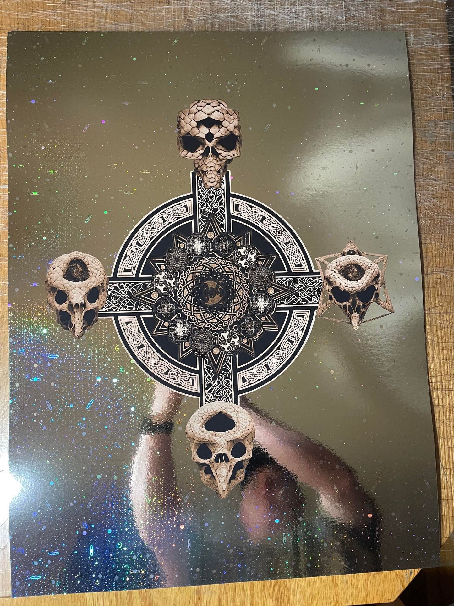 ROSETTA STONED Galaxy Foil Variant ed of 25.