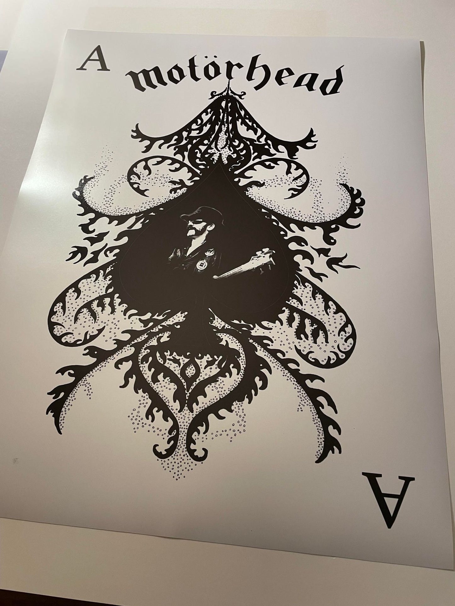 LEMMY "The Only Card I Need" Pearl Metallic Main Edition 17x22