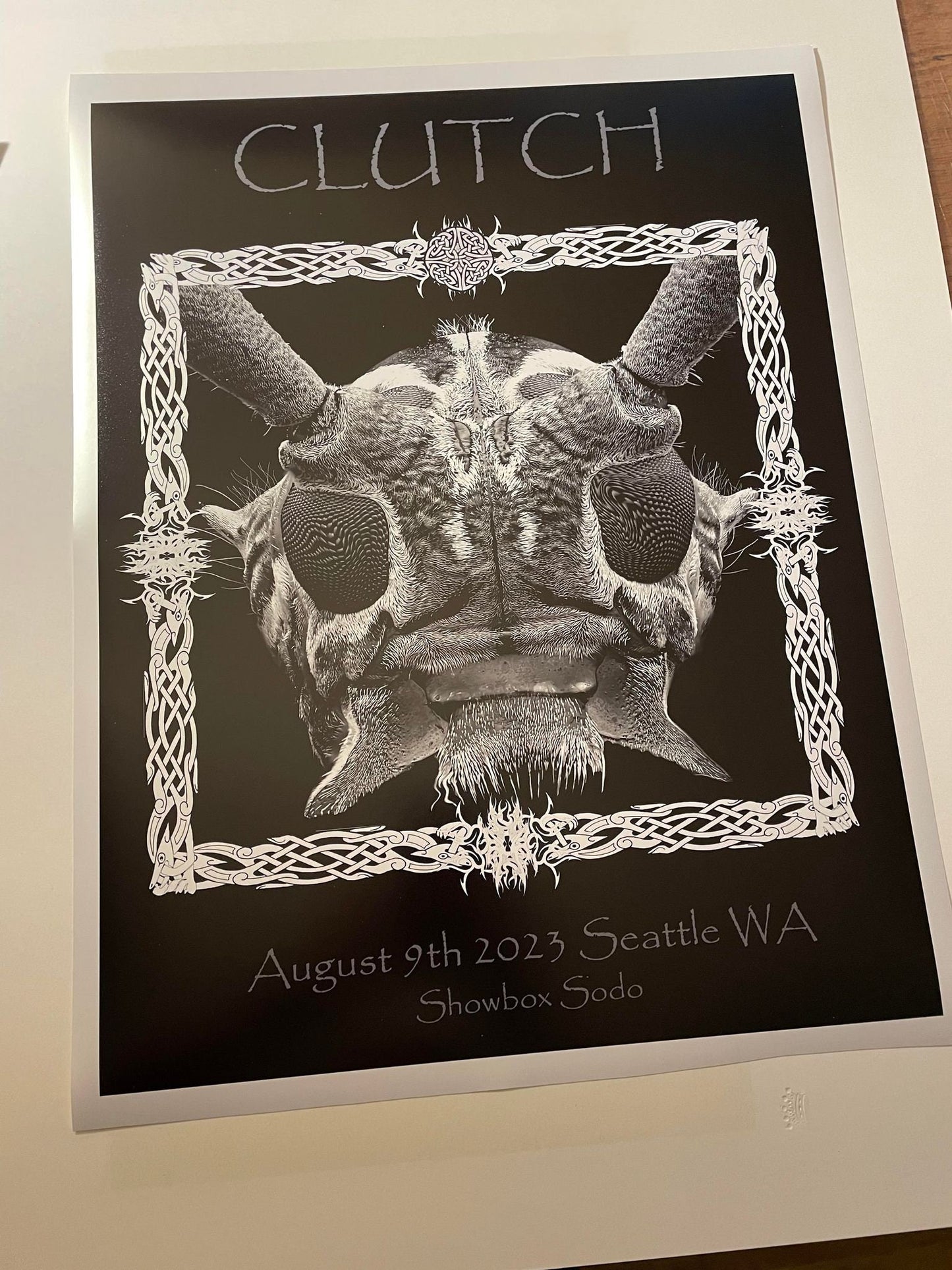 CLUTCH Seattle WA 8/9/23 Main Edition of 30 17x22