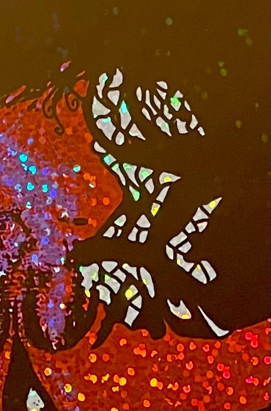 MISFITS Seattle 2008 6.5X10 Sparkle Foil