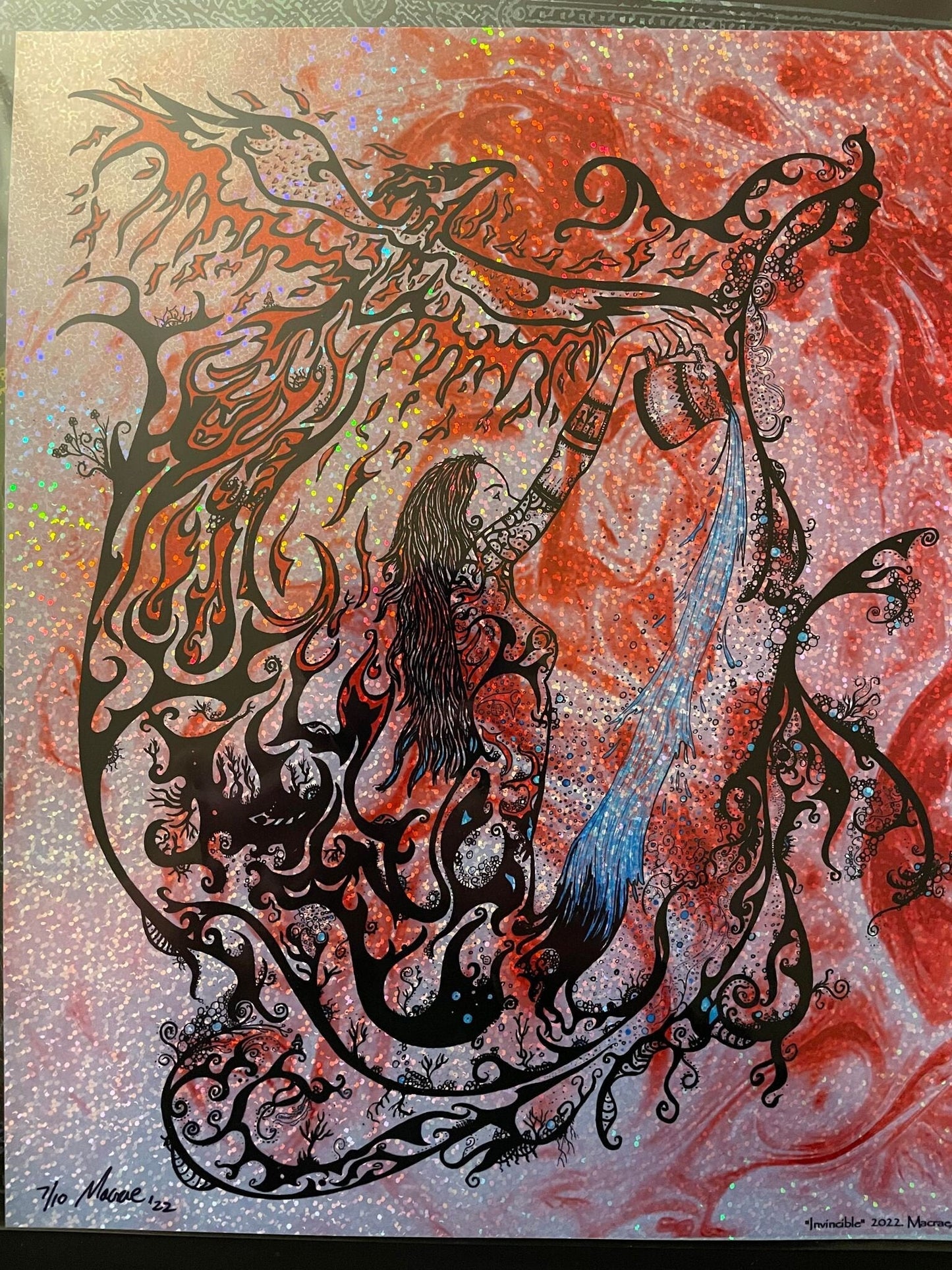 TOOL "Invincible" Warrior Variant Song Series 8x9