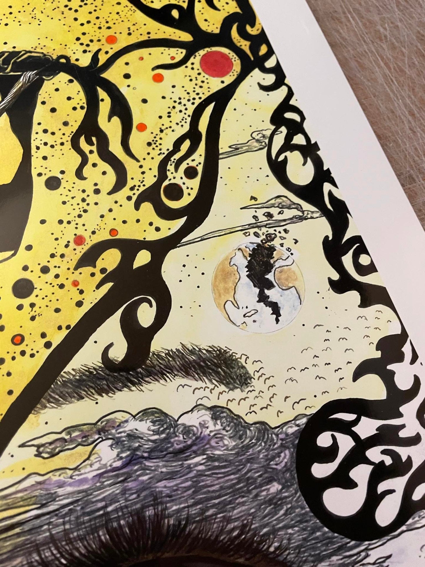 Chris Cornell Soundgarden #3/3 AP "Bring Me The Power Child" Art Print