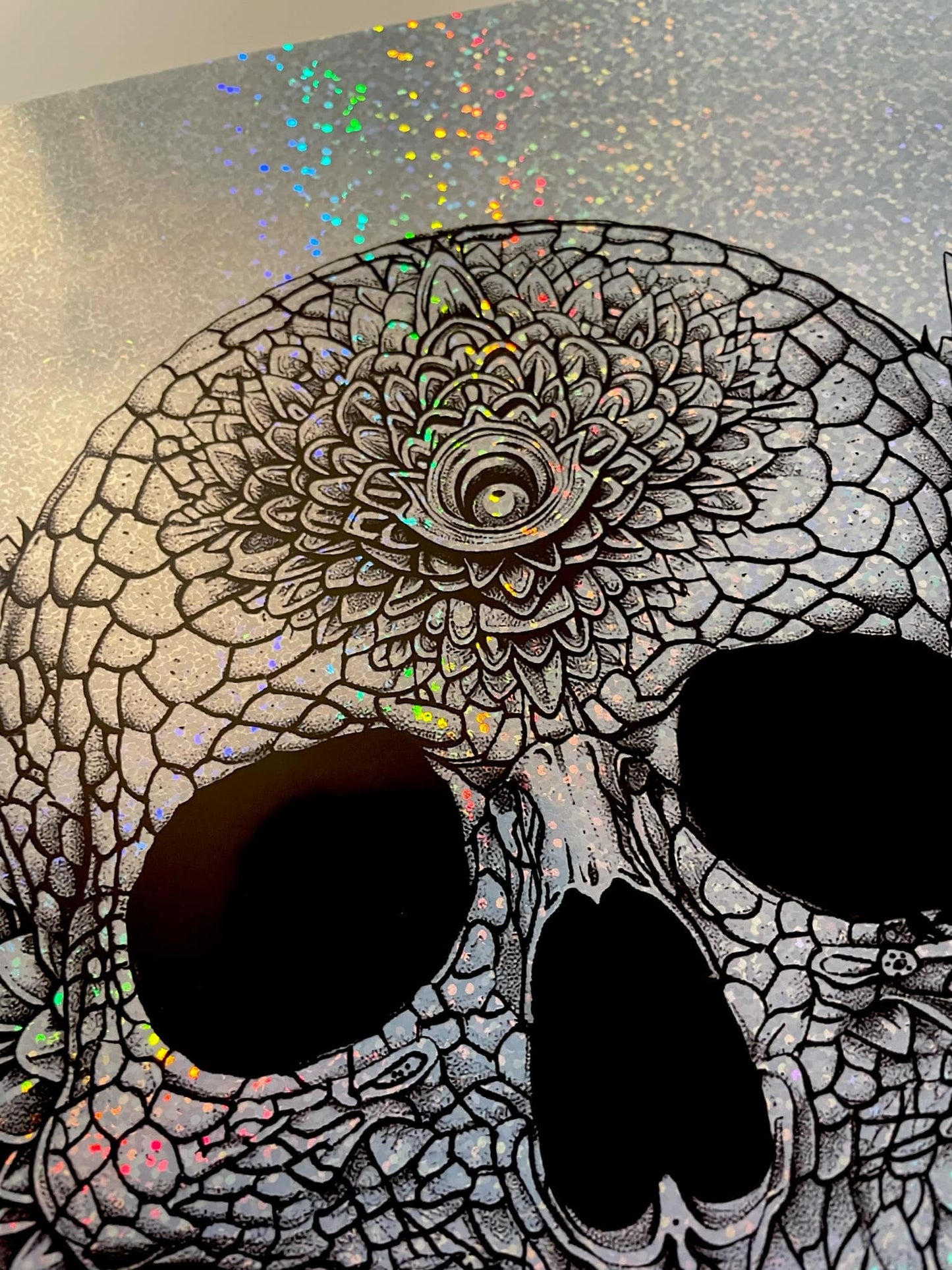 Lotus Skull - 3rd Eye Skull Vol V