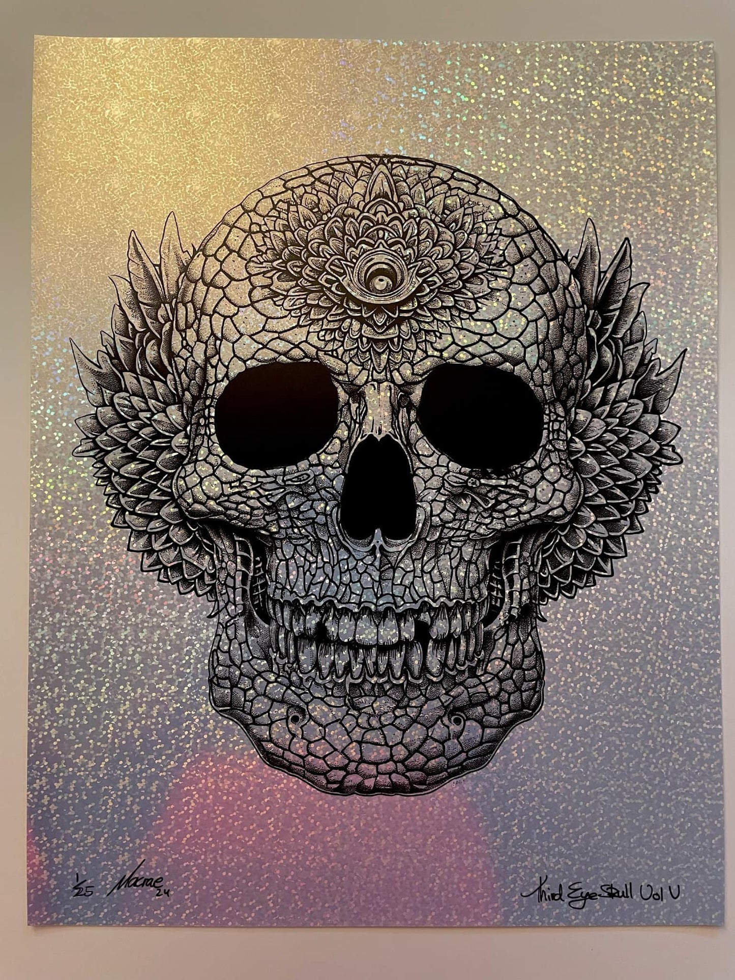 Lotus Skull - 3rd Eye Skull Vol V