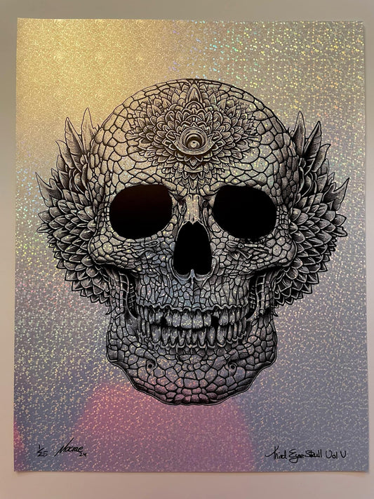 Lotus Skull - 3rd Eye Skull Vol V