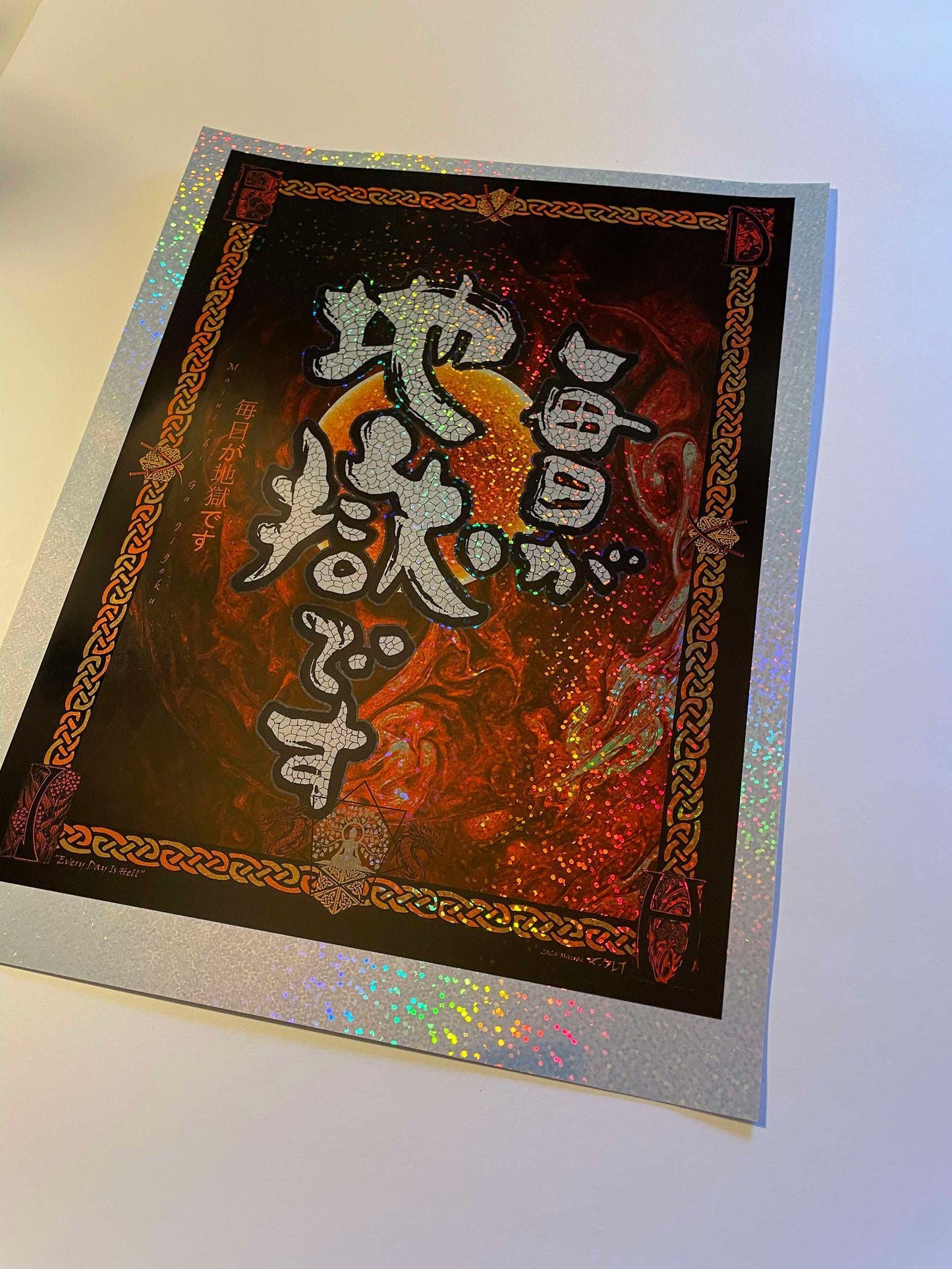 Every Day Is Hell Foil Mini Edition