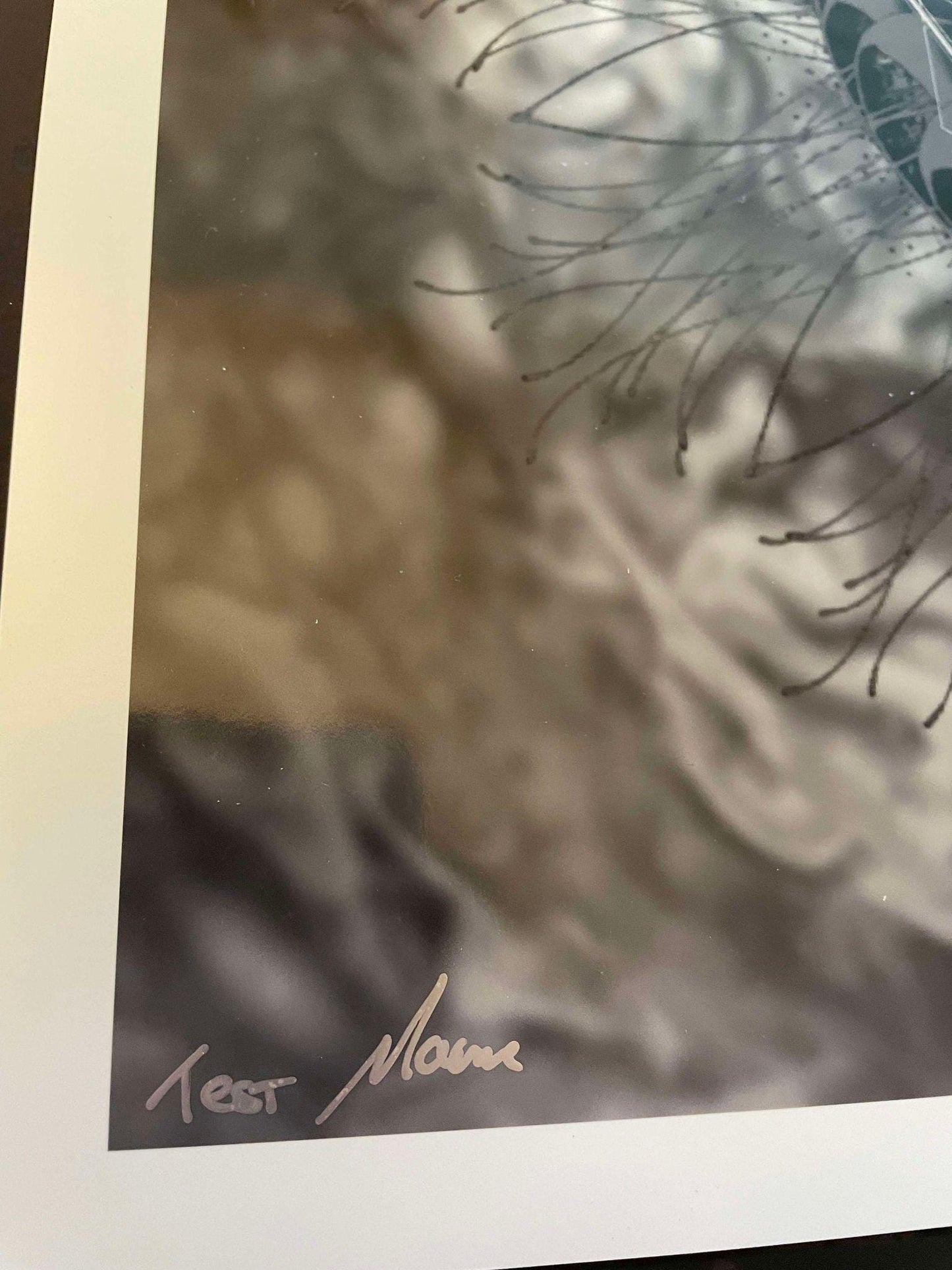 ELEMENTS V Fear Inoculum 12x12 AP Print. Signed.