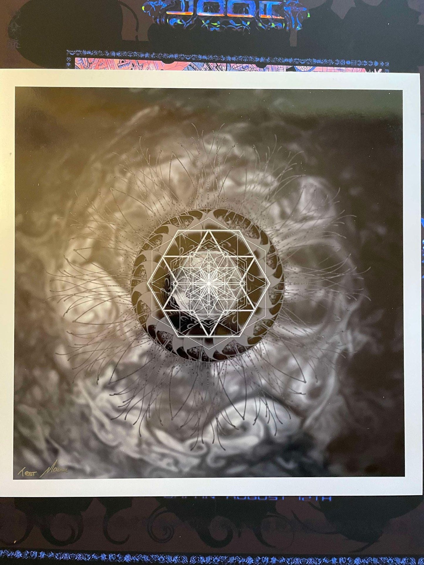 ELEMENTS V Fear Inoculum 12x12 AP Print. Signed.