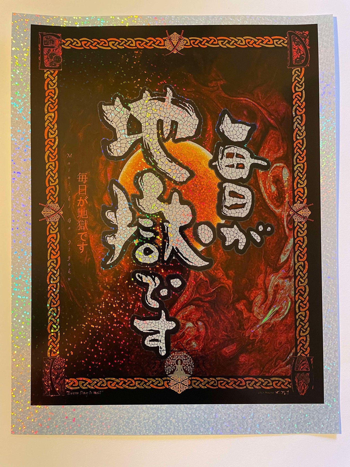 Every Day Is Hell Foil Mini Edition