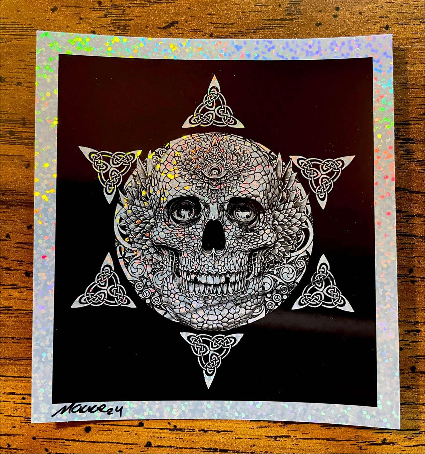2024 Sticker Pack. 6 Foil Stickers