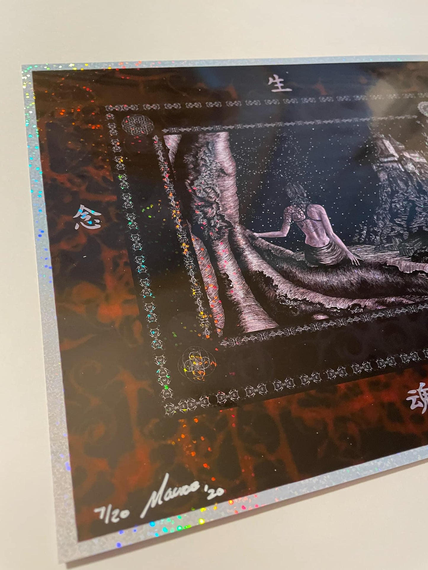 PNEUMA 8x10 Sparkle  Foil Ed of 20