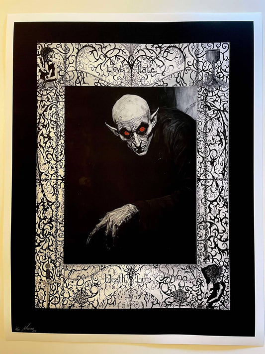 Count Orlok NOSFERATU Art Print 17x22
