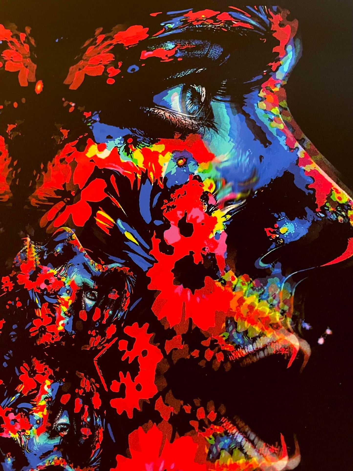 Bicycle Day 2025 Art Print "Nebulism" FOIL Mini Ed of 25