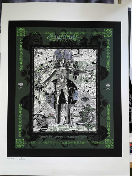 TOOL Osaka Japan 2006 Show Edition EARLY VERSION 1/1 Test Print
