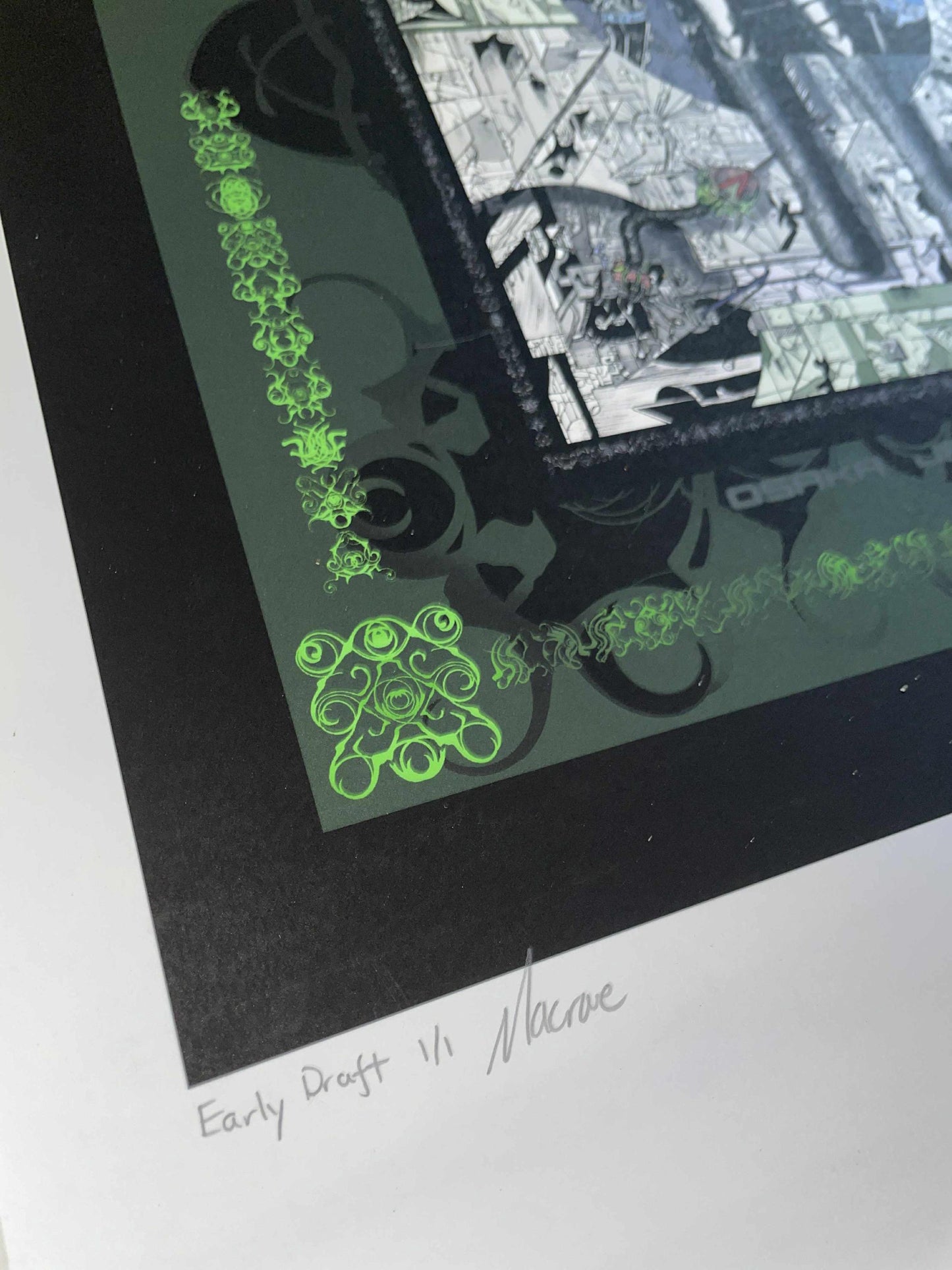TOOL Osaka Japan 2006 Show Edition EARLY VERSION 1/1 Test Print