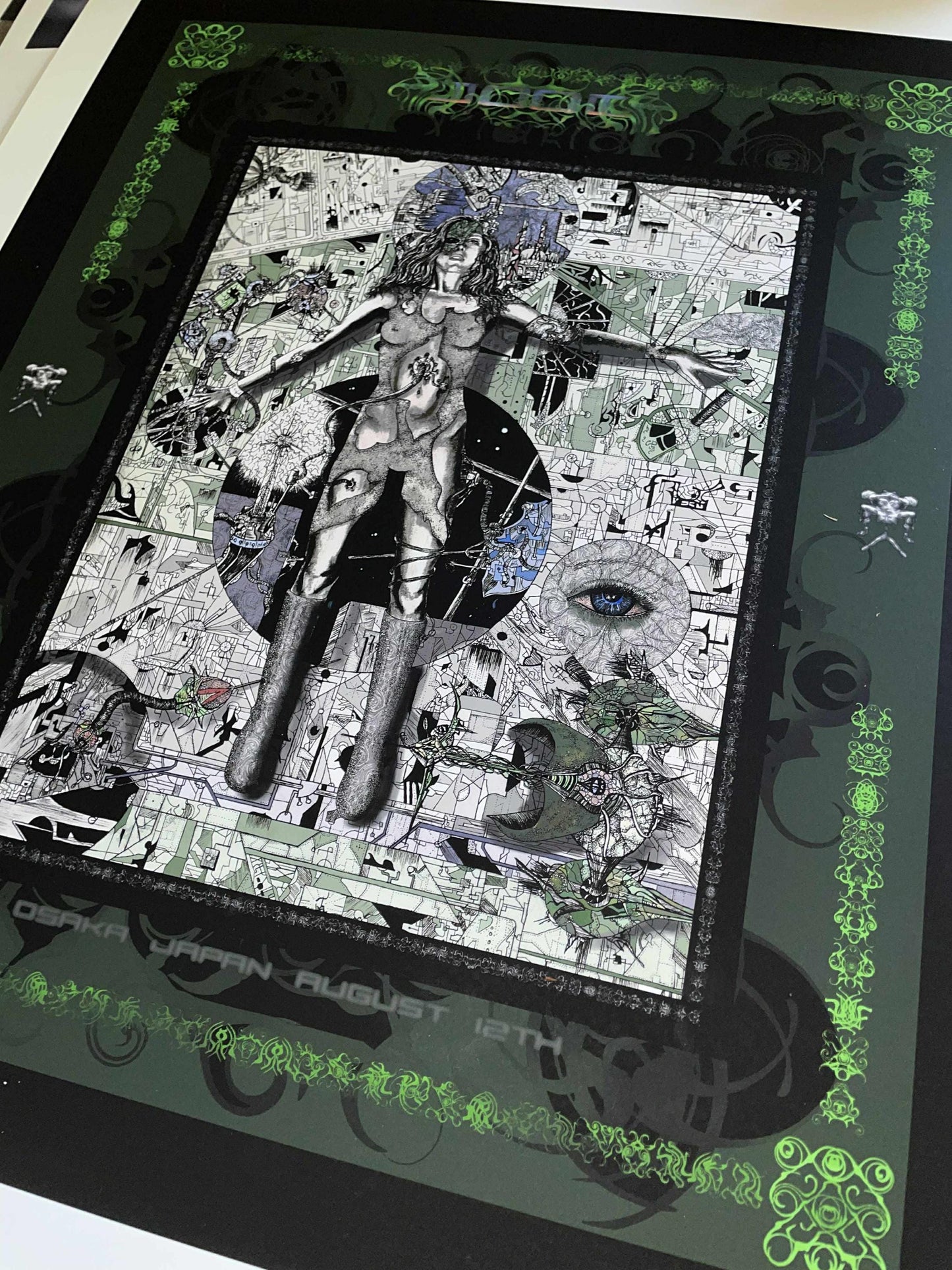 TOOL Osaka Japan 2006 Show Edition EARLY VERSION 1/1 Test Print