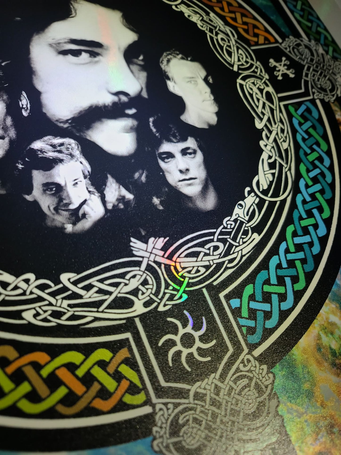 Neil Peart "The Professor" Silver Foil Variant Ed of 10 DEAD ROCKSTARS
