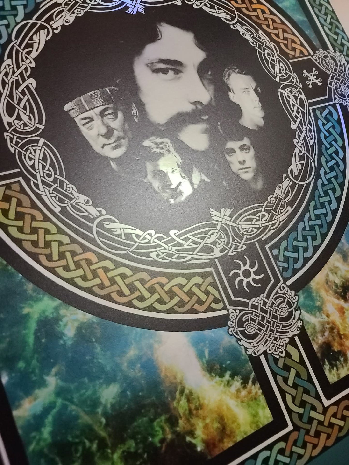 Neil Peart "The Professor" Silver Foil Variant Ed of 10 DEAD ROCKSTARS